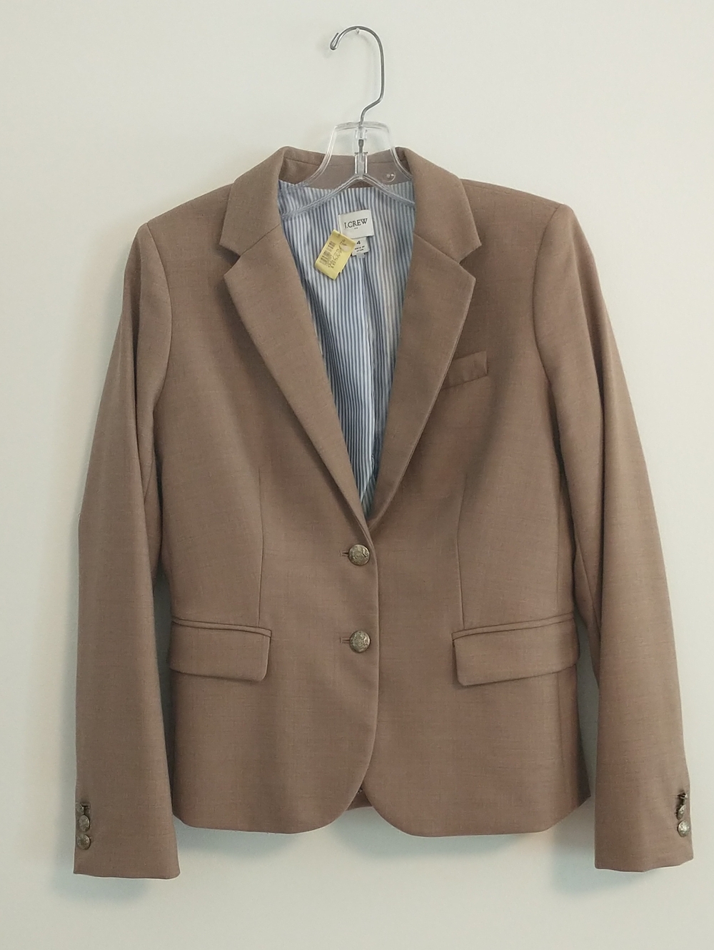 J. Crew Wool Blend  Blazer Size 4